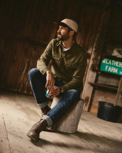 The Ledge Shirt in Bay Leaf Twill
