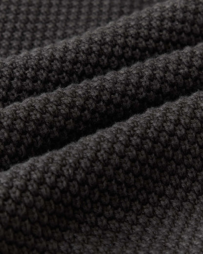 The Crawford Crew Sweater in Charcoal