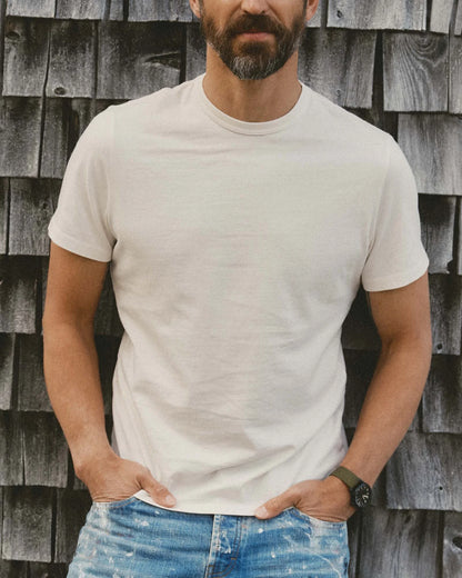 The Organic Cotton Tee in Vintage White