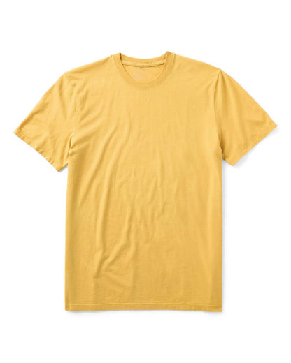 The Cotton Hemp Tee in Goldfinch