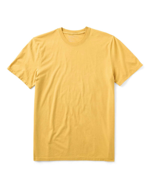The Cotton Hemp Tee in Goldfinch