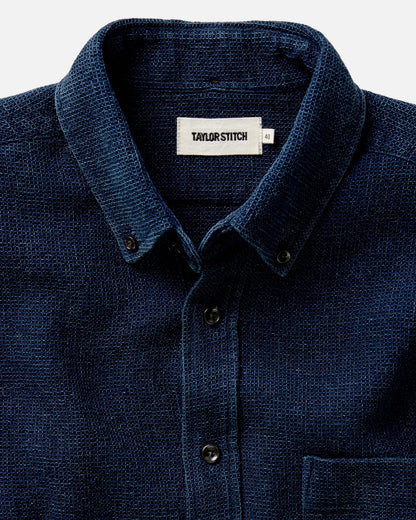 The Jack in Rinsed Indigo Waffle