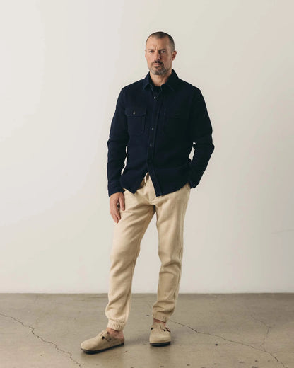 The Division Shirt in Rinsed Indigo