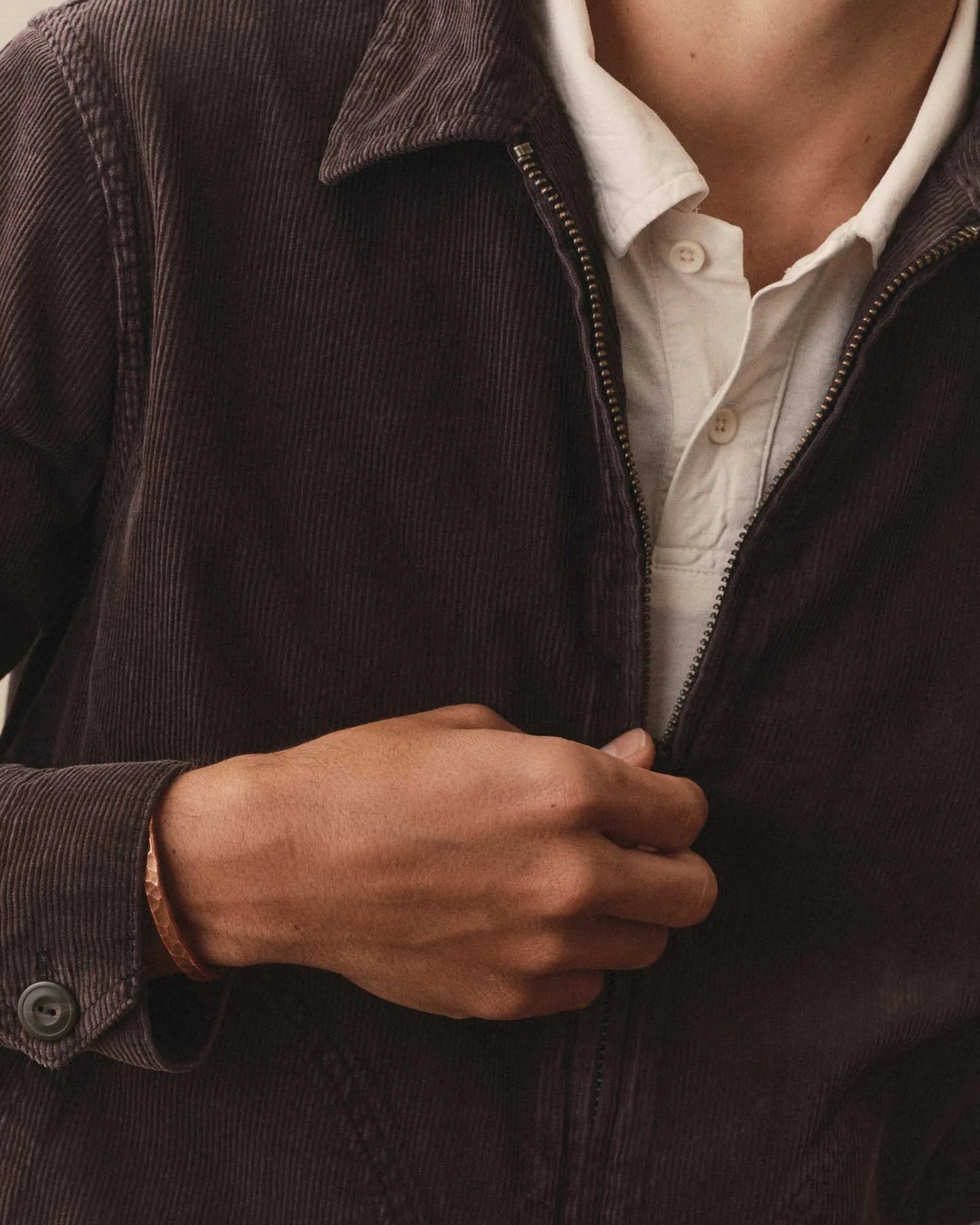 The Piston Jacket in Coal Corduroy