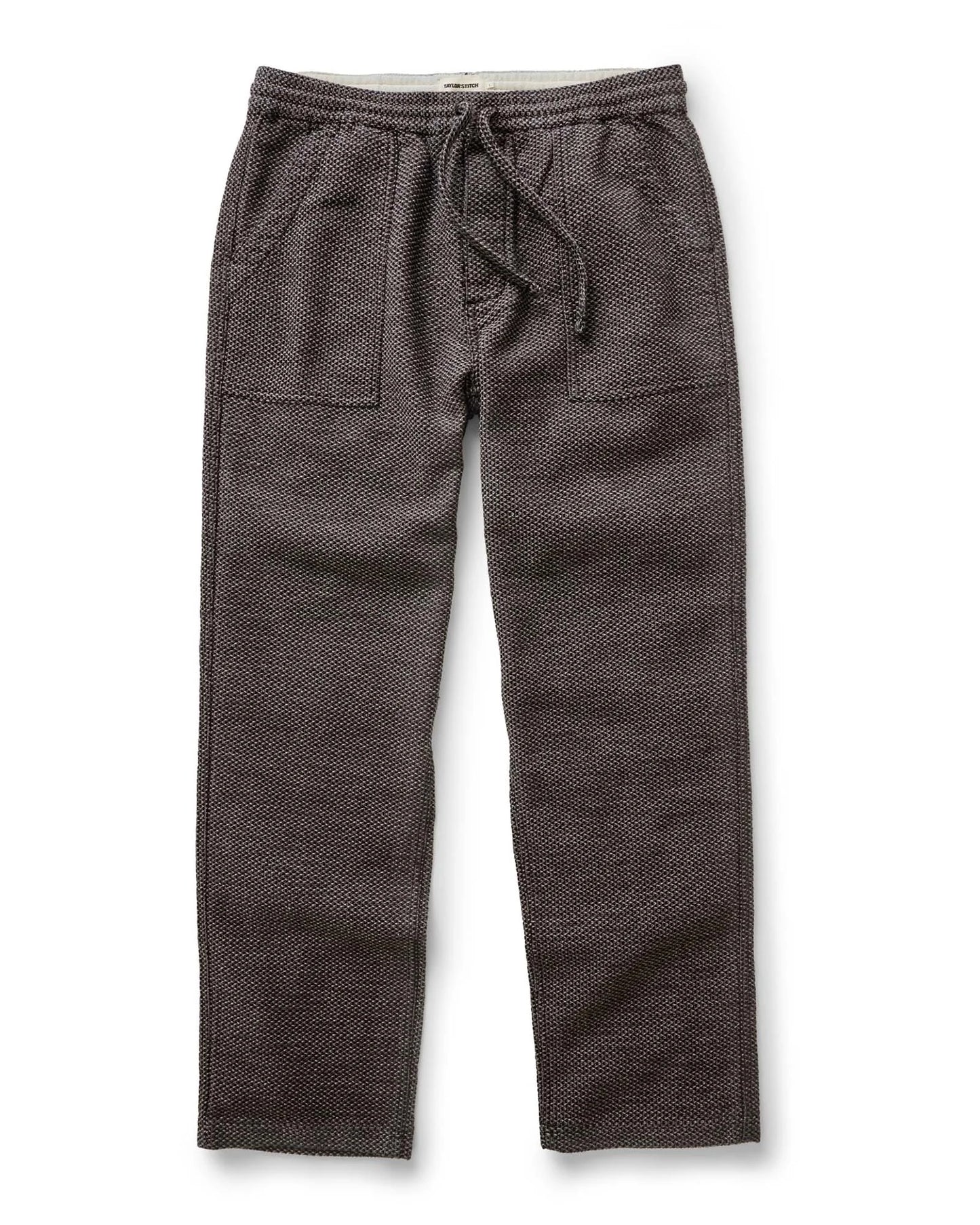 The Breakwater Pant in Charcoal Sashiko