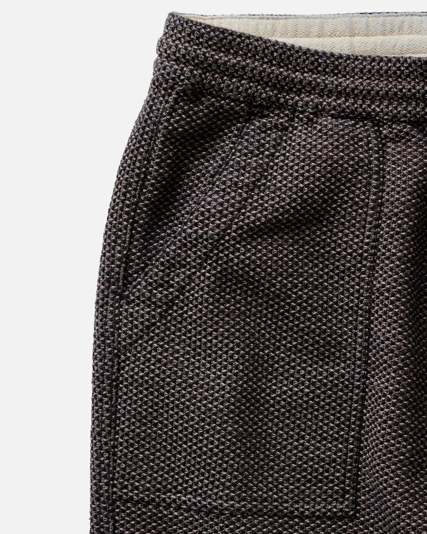 The Breakwater Pant in Charcoal Sashiko