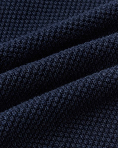 The Crawford Crew Sweater in Navy