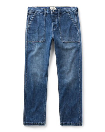 The Mariner Jean in Drift Wash Organic Selvedge