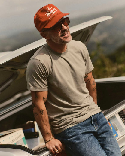 The Cotton Hemp Tee in Sage
