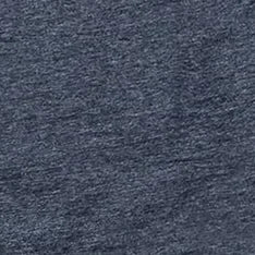 The Merino Tee in Heather Navy