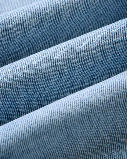 The Democratic Jean in Light Wash Hemp Denim