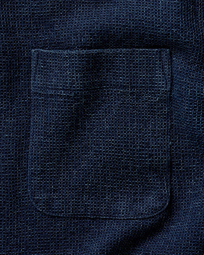 The Jack in Rinsed Indigo Waffle