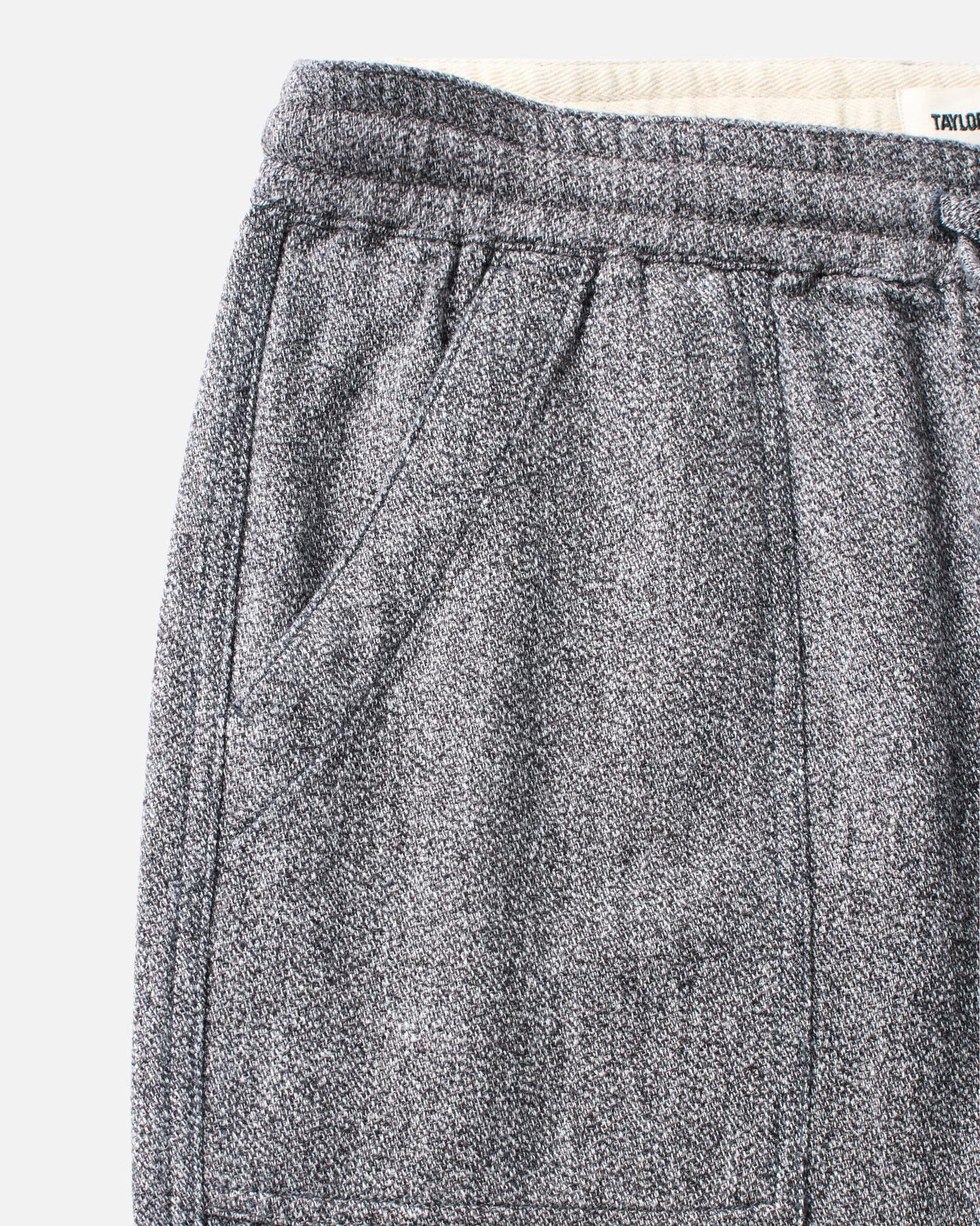 The Breakwater Pant in Grey Marl Hemp