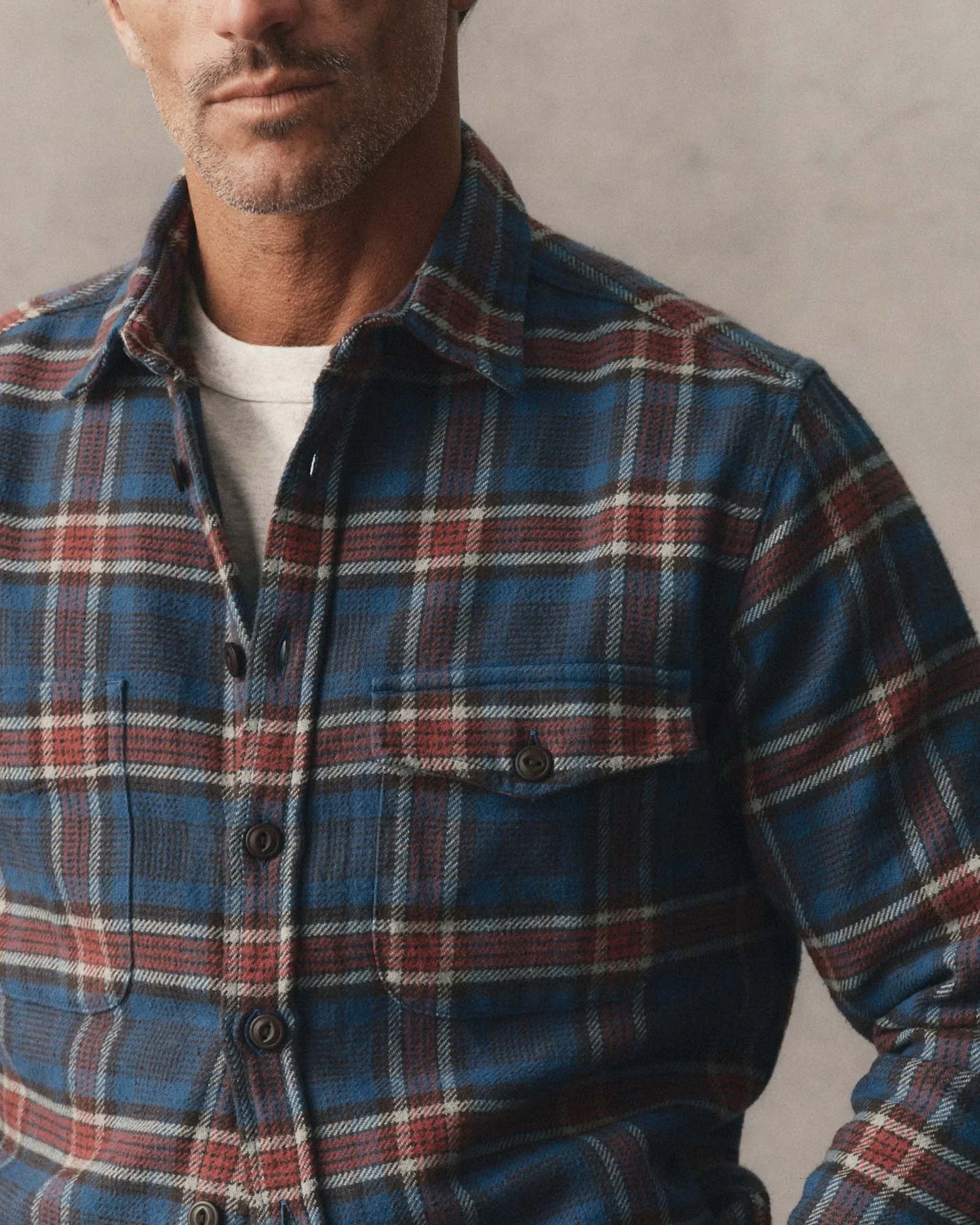 The Crater Shirt in Headland Plaid