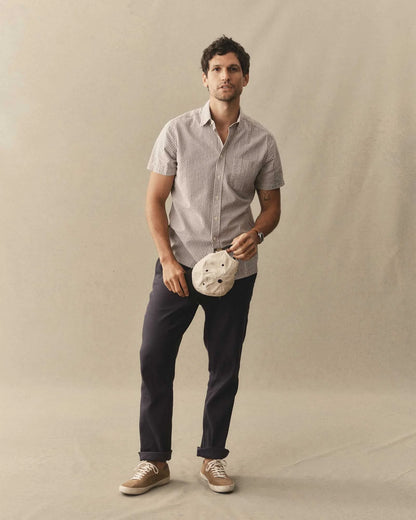 The Roamer Pant in Navy Broken Twill