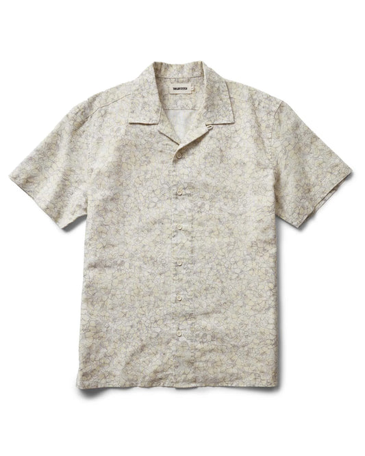 The Davis Shirt in Grey Skies Floral