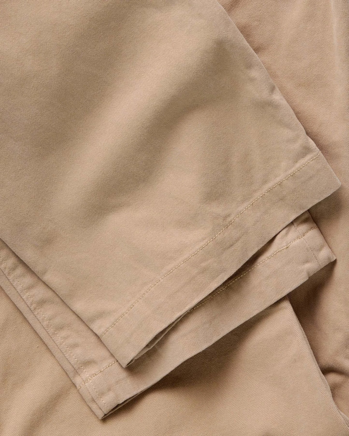 The Straight Foundation Pant in Organic Khaki
