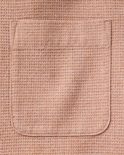 The Short Sleeve Jack in Desert Twist Waffle