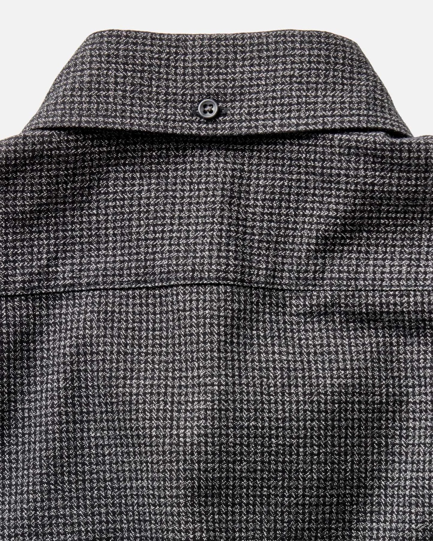 The Jack in Coal Jaspe Check Oxford