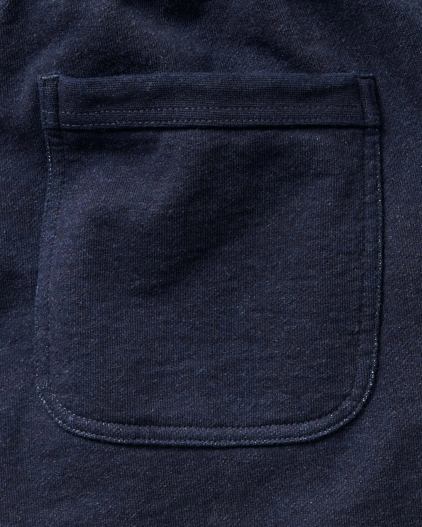 The Sunset Pant in Rinsed Indigo Terry