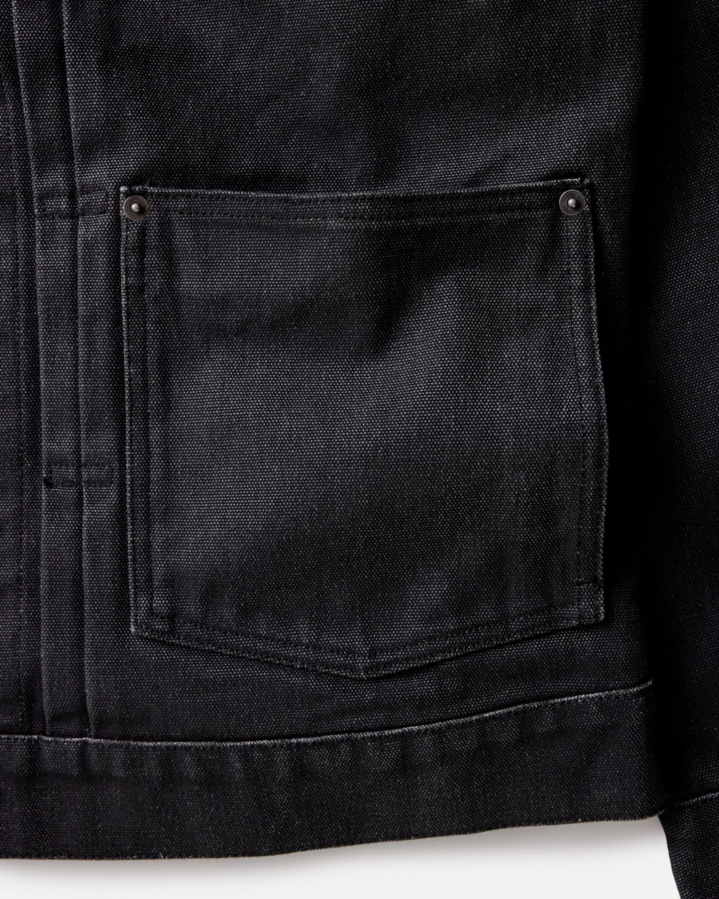 The Ryder Jacket in Coal Chipped Canvas