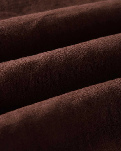 The Apres Short in Burgundy Hemp