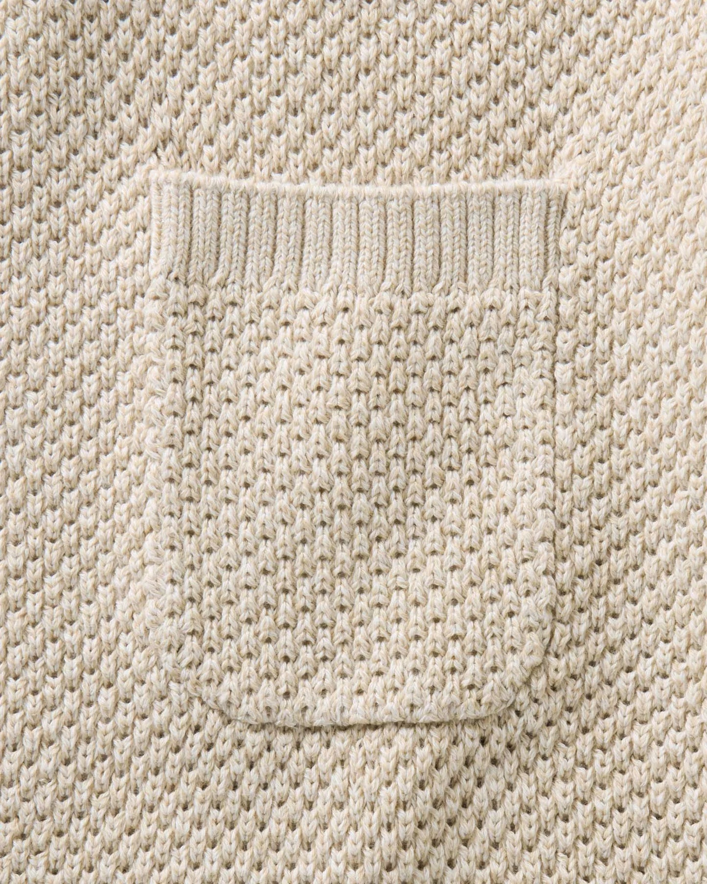 The Crawford Crew Sweater in Marled Natural