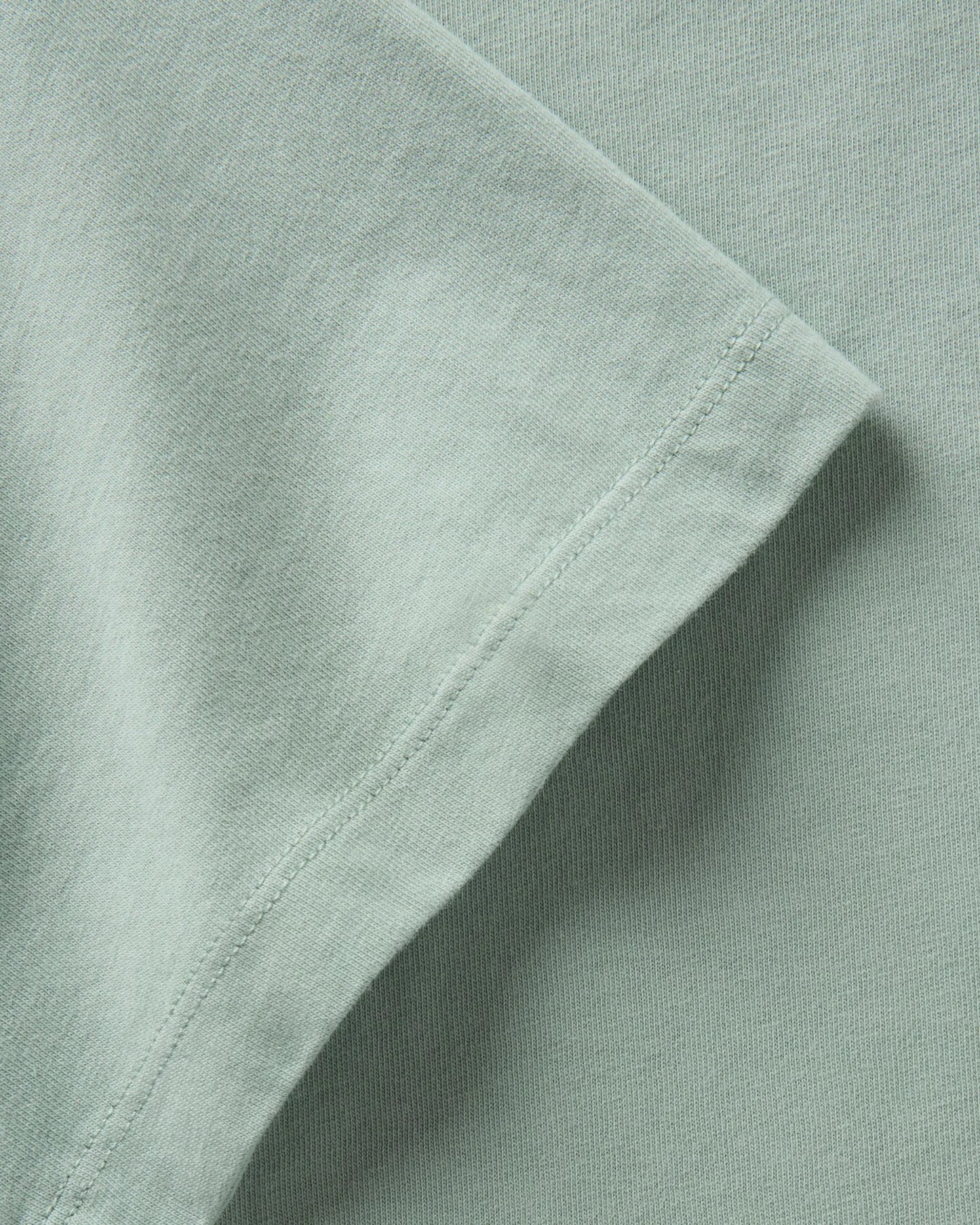 The Regenerative Cotton Tee in Faded Pine