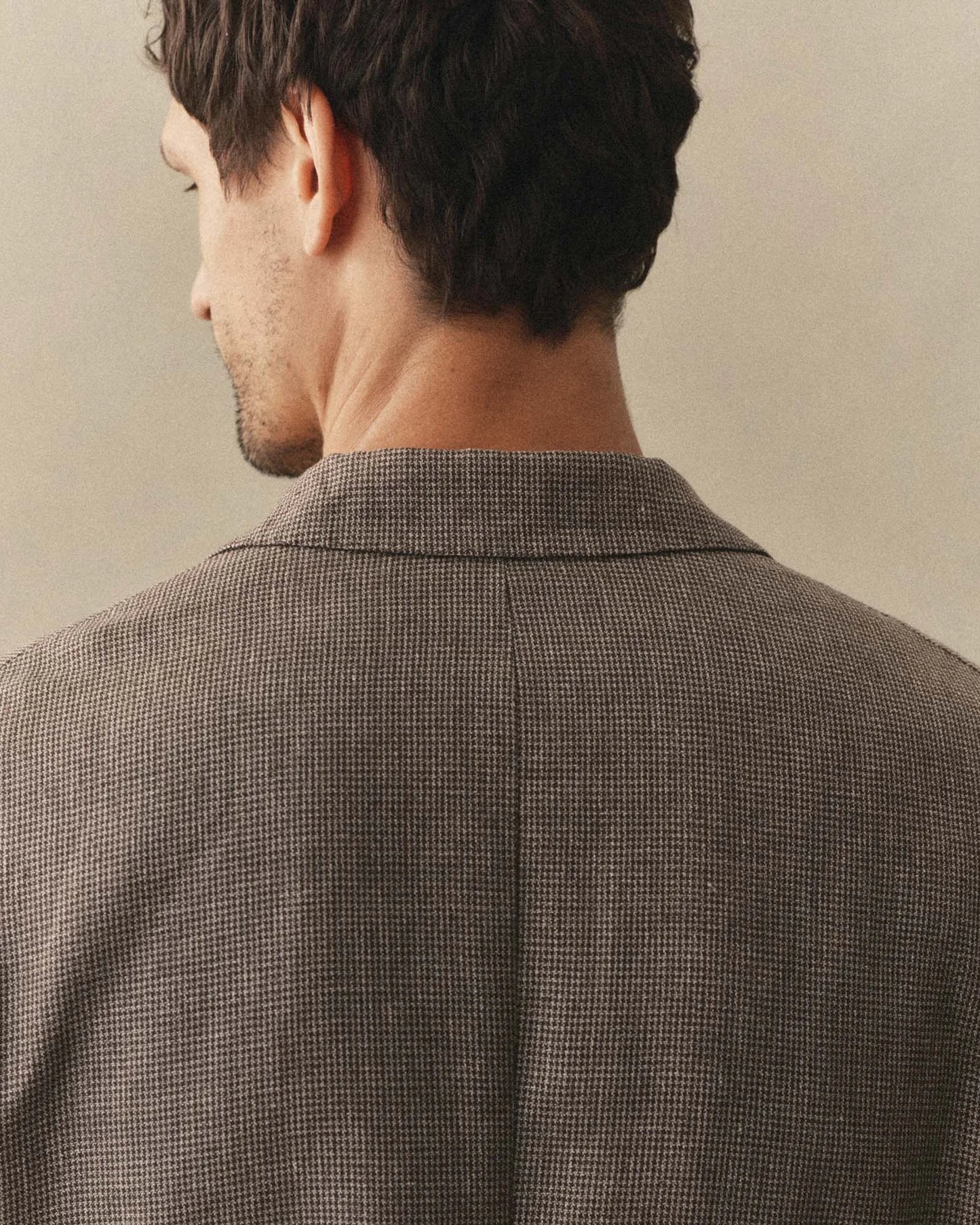 The Stevens Sportcoat in Morel Micro Check