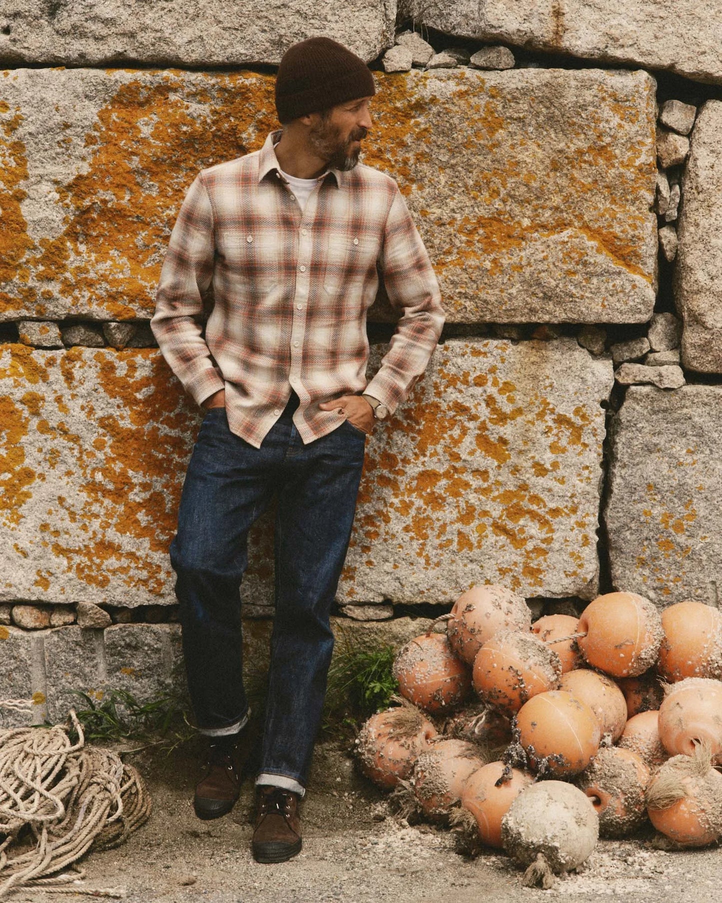 The Straight Jean in Rinsed Organic Selvedge