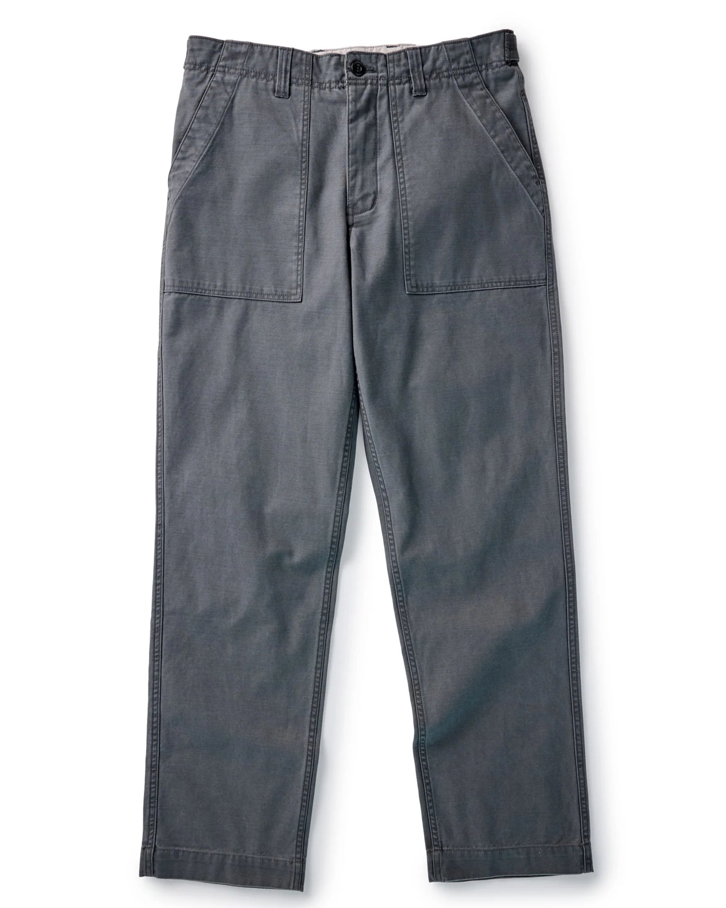 The Surplus Pant in Faded Black Reverse Sateen