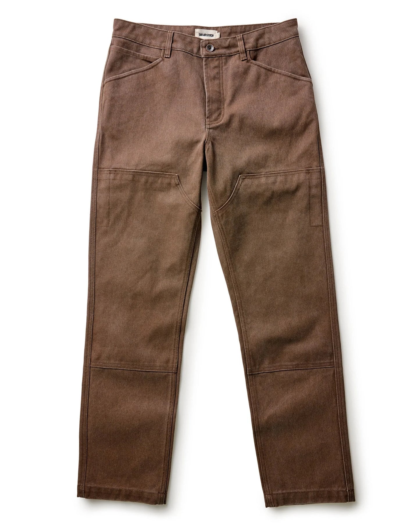 The Chore Pant in Aged Penny Chipped Canvas