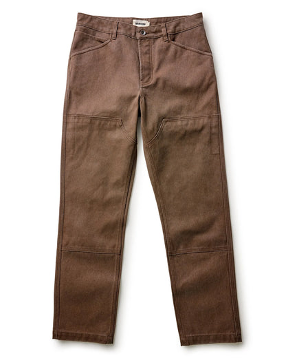 The Chore Pant in Aged Penny Chipped Canvas