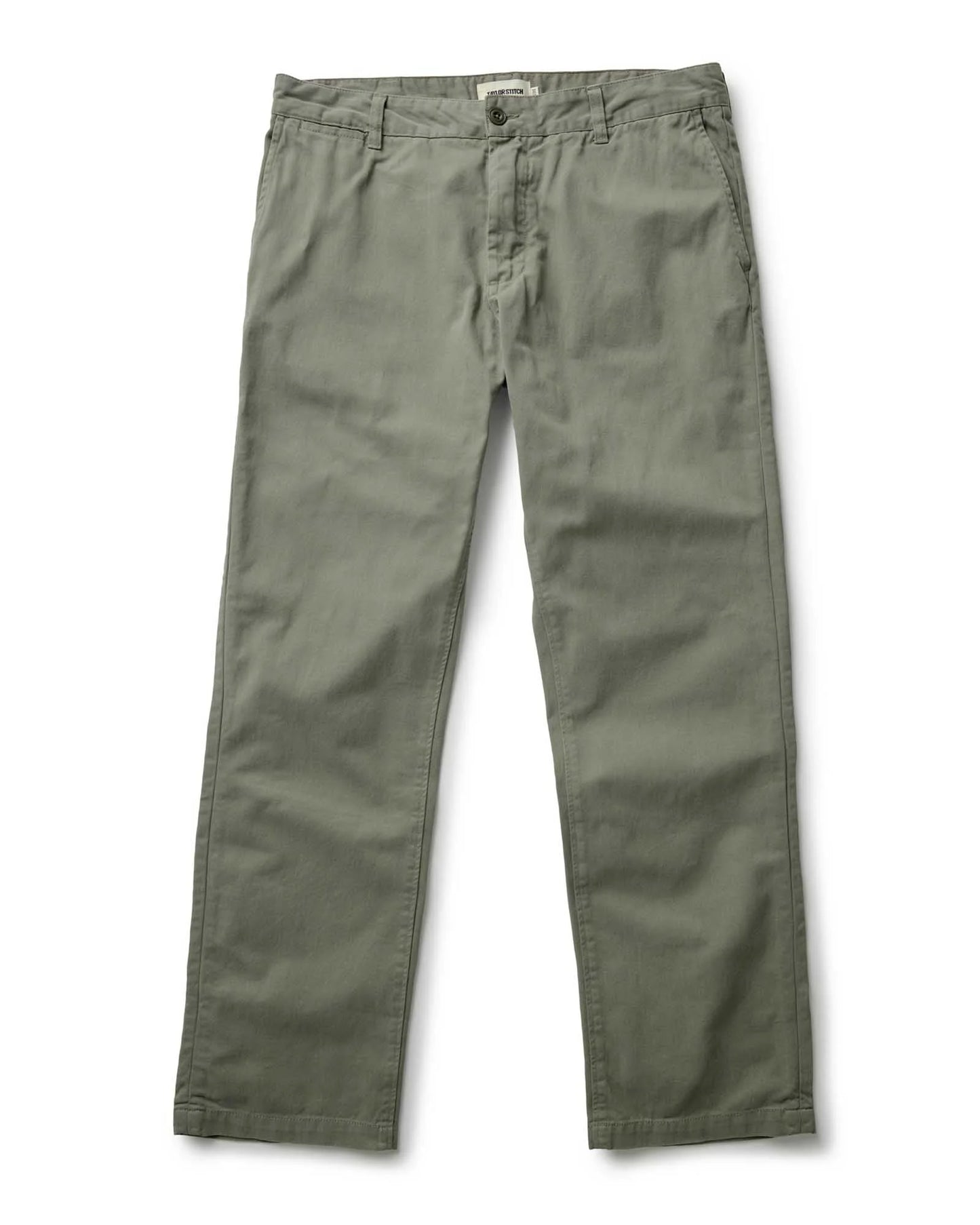 The Straight Foundation Pant in Organic Smoked Olive