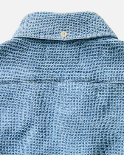 The Jack in Washed Indigo Waffle