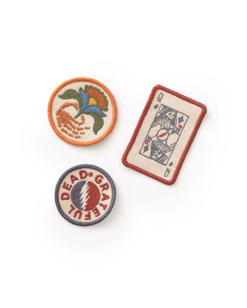 The Grateful Dead Bolt Patch Set