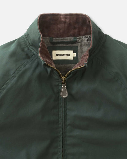 The Dean Jacket in Dark Spruce Twill