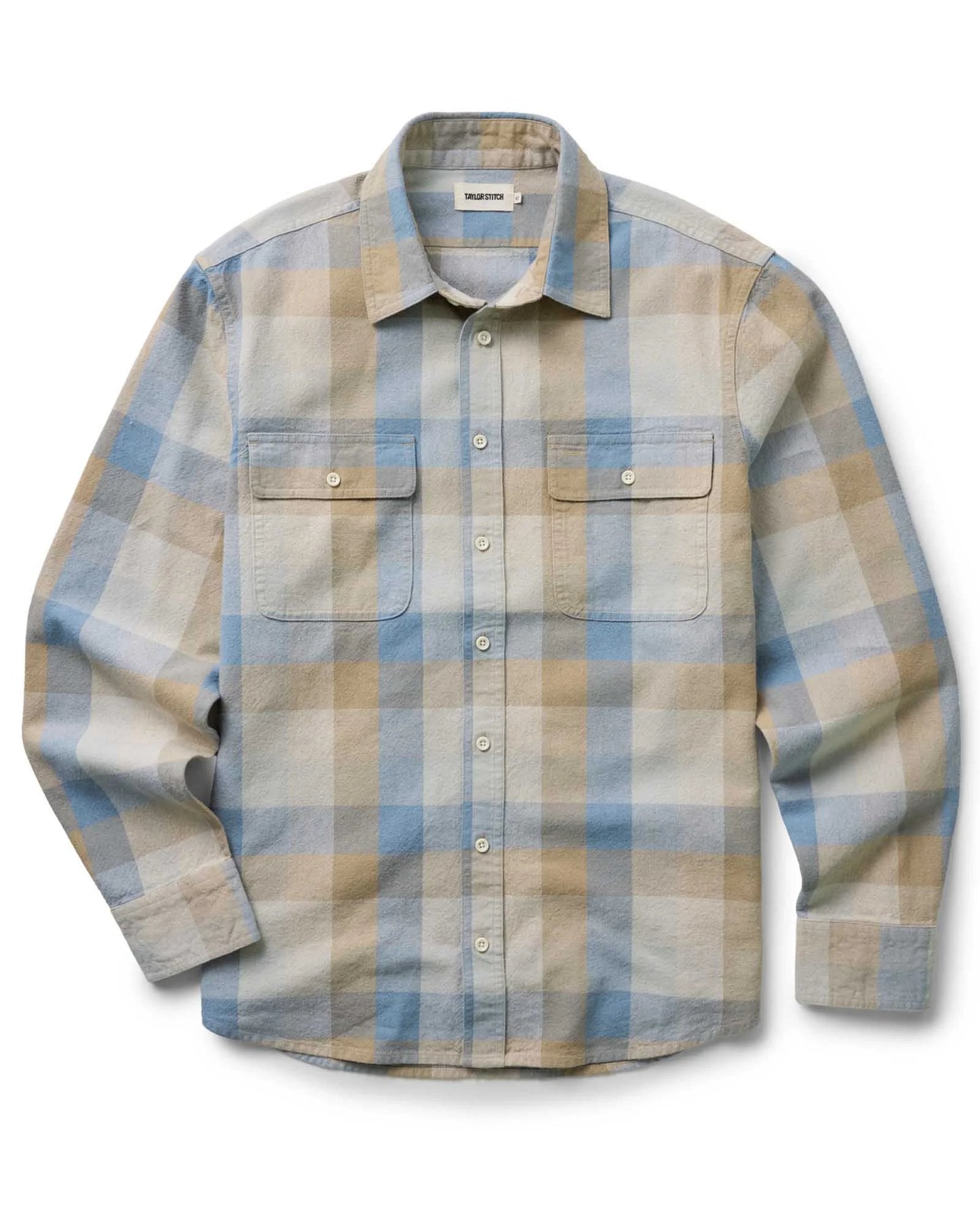 The Craftsman Shirt in Blue Sky Check
