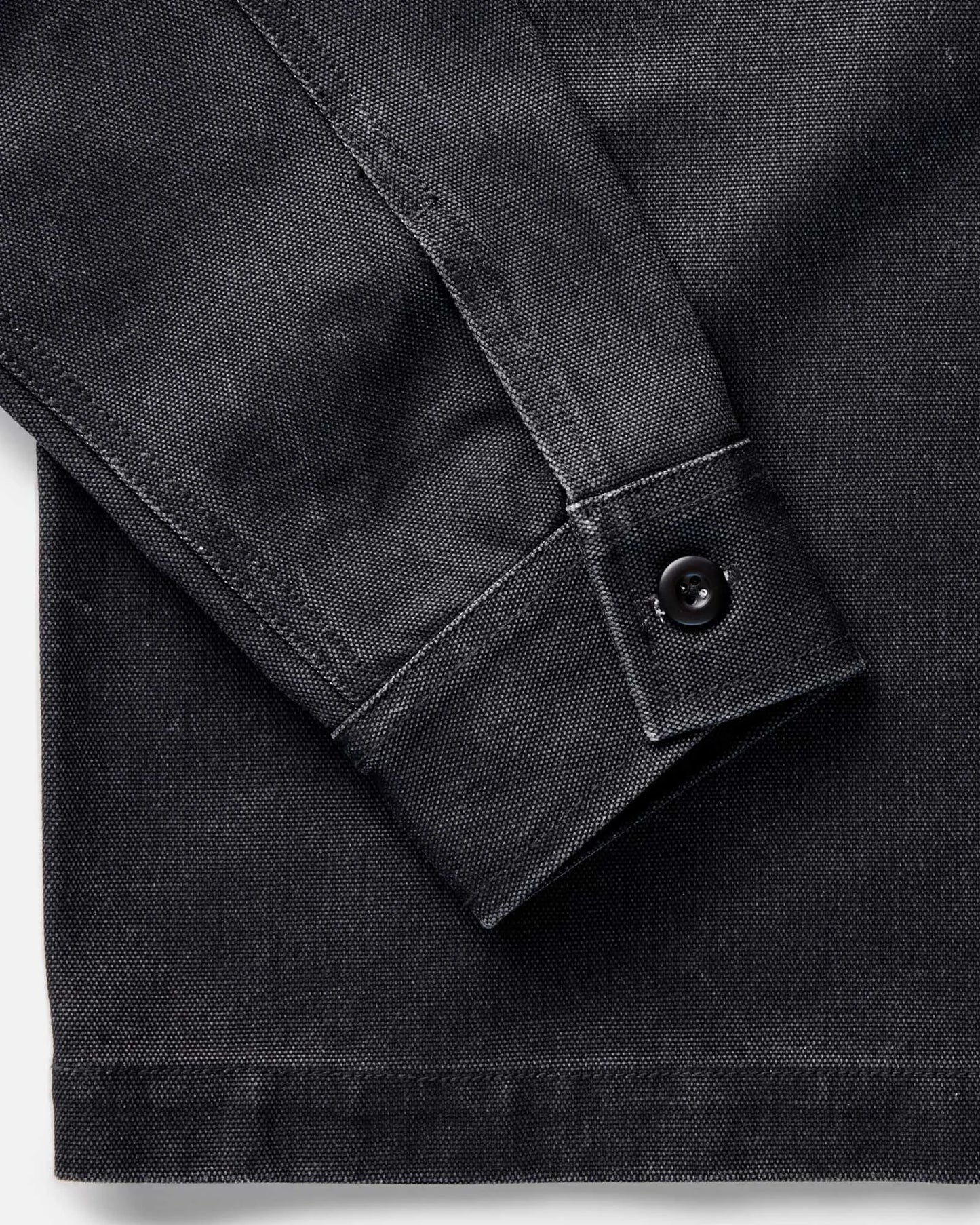 The Shop Shirt in Coal Chipped Canvas