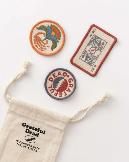 The Grateful Dead Bolt Patch Set