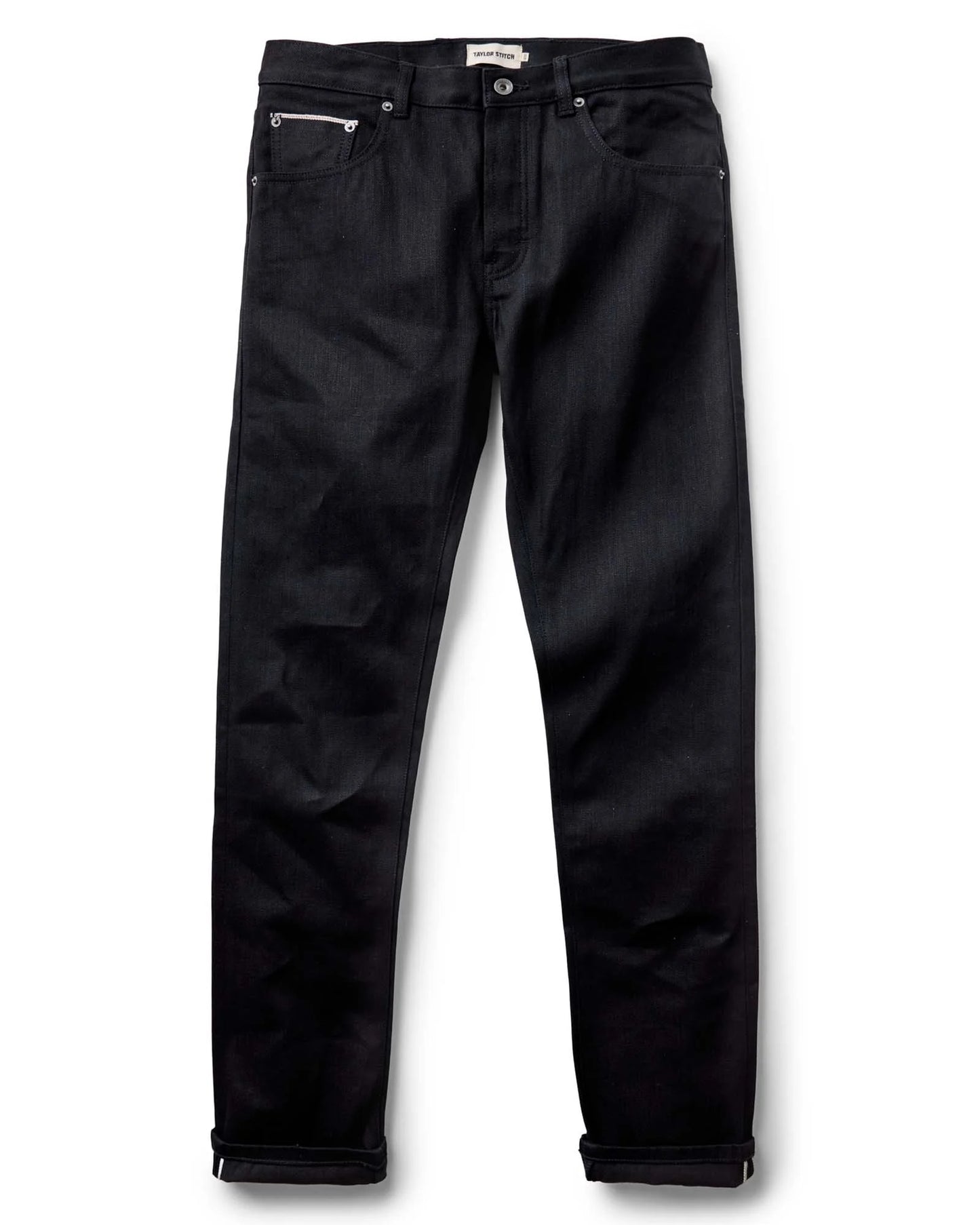 The Slim Jean in Rigid Black Organic Selvedge