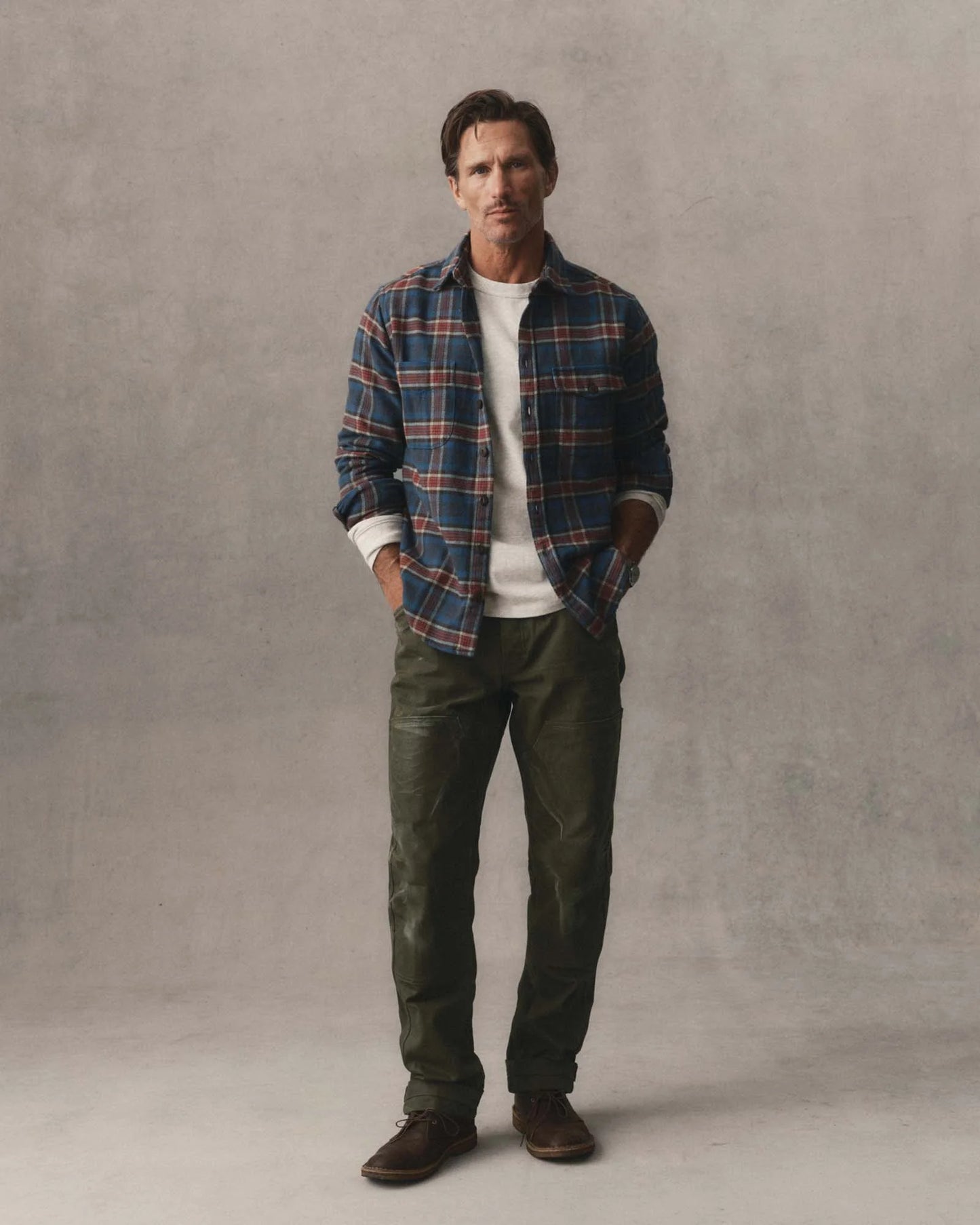 The Crater Shirt in Headland Plaid
