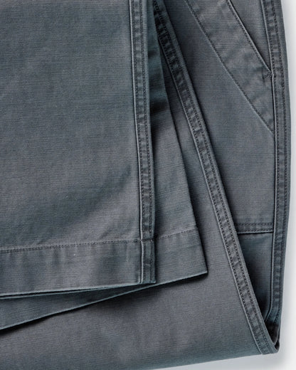 The Surplus Pant in Faded Black Reverse Sateen