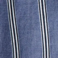 The Quincy Shirt in Bay Stripe