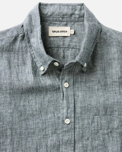 The Short Sleeve Jack in Ocean Linen