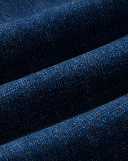 The Long Haul Jacket in Mid Wash Organic Selvedge