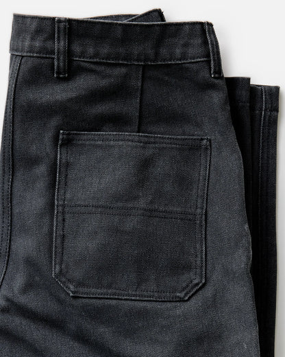 The Chore Pant in Coal Chipped Canvas