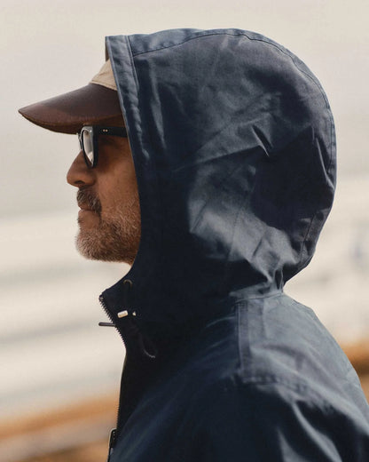 The Squall Anorak in Navy Twill