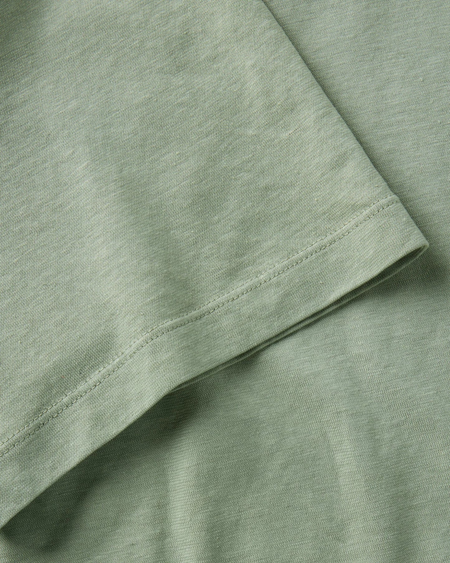The Cotton Hemp Polo in Sage