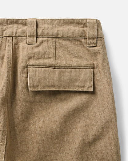 The Emlen Pant in Khaki Herringbone